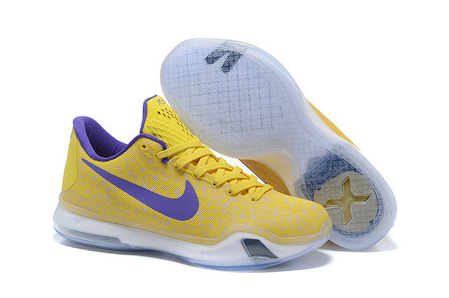 Nike Kobe X (10) Elite Yellow Blue White